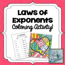 We did not find results for: Exponent Rules Laws Of Exponents Coloring Activity Teaching Algebra Trigonometry Color Activities