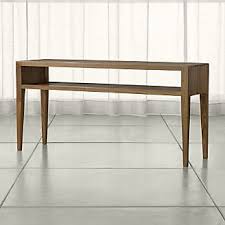 Marin Natural Solid Wood Console Table Wood Console Table Console Table Colorful Sofa Living Room