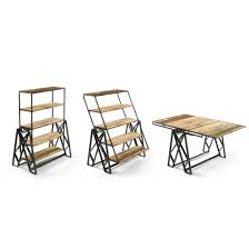Hip Vintage Incredible Convertible Dining Table You 39 Ll Love Wayfair Rustic Furniture Stores Rustic Furniture Italian Bedroom Furniture