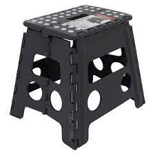 White Plastic Folding Step Stool Multipurpose Use Ladder Stools Kitchen Home This children's step stool may look basic, but it can hold.