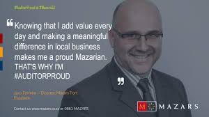 MazarsPE Director, Jaco...