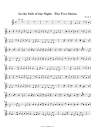 In the Still of the Night - The Five Satins Sheet Music - In the ...