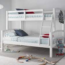 Harriet Bee Aaliyah Triple Bunk Bed With Mattresses Reviews Wayfair Co Uk Triple Sleeper Bunk Bed Bunk Beds Bunk Beds With Stairs