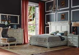 White And Grey French Classic Bedroom Bedroom Bed Design Classic Bedroom Customizable Furniture