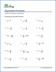 Our decimals worksheets are free to download, easy to use, and very flexible. Grade3 Fractions And Decimals Worksheets Free Printable K5 Learning
