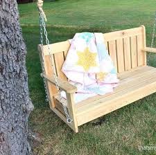 Update your old outdoor swing shade with a garden winds sonoma swing replacement canopy top for palm canyon swing and sydney swing. 16 Porch Swing Plans Diy Porch Swing