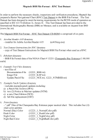 maptech bsb file format test dataset instructions for rnc