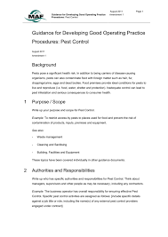 Identifying big picture opportunities and threats. Pest Control