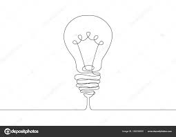 Image Result For Single Line Book Drawing Light Bulb Symbol Line Drawing Light Bulb Art