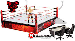 Are you ready to take a bump in the ring? Wwe Authentic Scale Ring Ringside Figures Blog