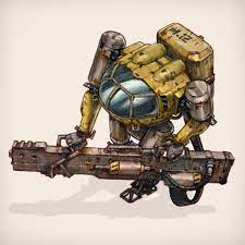 Artstation Heavy Gunner Mehrdad Malek Character Design Art Sci Fi Art
