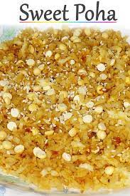 Sweet Poha Recipe Sweet Aval Sweet Attukulu Beaten Rice Recipe Poha Recipe Recipes Indian Food Recipes