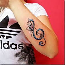 Tatuajes247 Tatuaje De Ideas Y Disenos Tatuajes De Notas Musicales Gotas de oscuridad no sé n tan importantes se que dios es bipolar. tatuajes de notas musicales