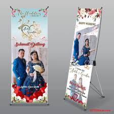 Foto lamaran cilacap no tlp wa 085819017492 pernikahan lamaran pernikahan pernikahan unik. Desain X Banner Wedding Dengan Coreldraw Free Cdr Tutoriduan Com