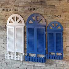 Window treatments can work wonders when it comes to enhancing your home. Mairui En Creative Mediterranean Style Fake Windows Blocked Decorative Wall Hangings Emulation Window Shutters Shutter Shades Glow In The Dark Shutter 2shutter Aliexpress