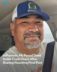 🔗: bit.ly/4sL4qwo Isaac Efraín Valadez, a Mexican content creator known  online under the name “Chakin Valadez,” was found dead inside his truck