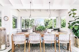 Step Inside One Very Cool Bohemian Beach Home In Australia That Also Happens To Be A Rental Bohemian Dining Room Beach Dining Room Bohemian Dining Room Decor