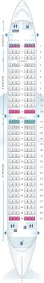 Seat Map Frontier Airlines Airbus A320 180pax Air Transat Malaysia Airlines Asiana Airlines