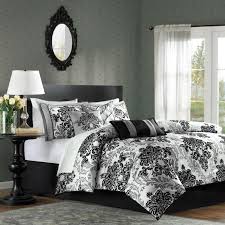 1 comforter (88x88) 2 shams (20x26). Madison Park Bella 7 Piece Comforter Set Black Queen 9811200 Hsn