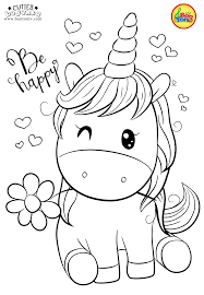 Printables may be for toddlers or preschoolers through first or second grade; Cuties Coloring Pages For Kids Free Preschool Printables Slatkice Bojanke Cute Unicorn Coloring Pages Preschool Coloring Pages Kids Colouring Printables