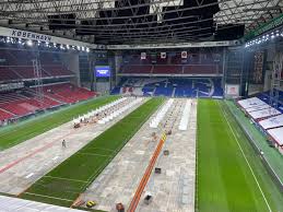 Feel free to share this video. Copenhagen Football Stadium Transformed Into Massive Covid 19 Test Centre The Post