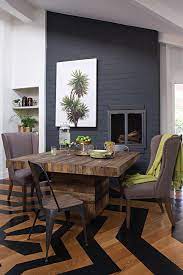 Mixed Reclaimed Pine Is Recycled And Reused To Craft The Tahoe Square Dining Table W Square Dining Tables Living Spaces Dining Tables Dining Room Paint Colors