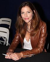 Cleaver, 50s sort of vibe going. Tricia Helfer Wikipedia