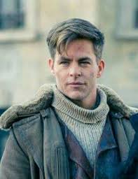 Chris Pine As Steve Trevor Ww Chris Pine Hair Chris Pine Haircut Chris Pine