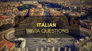 Ask questions and get answers from people sharing their experience with treatment. 25 Italian Basic Trivia Questions One Must Know Trivia Qq