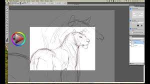Intuos Art Rough Drawing In Corel Painter Essentials With Aaron Blaise Wacom Intuos Art Corel Painter Art Tablet