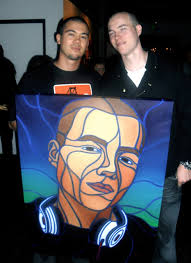DJ Skee with his TTW Painting