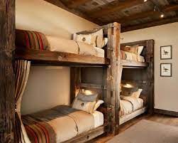 Look through rustic cabin bunk bed pictures in different colors and styles. Pin On Interiors