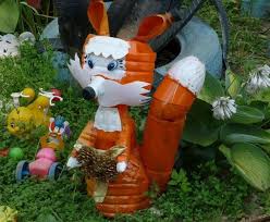 поделки из пластиковых бутылок для дачи своими руками фото Pin Na Doske Plastik