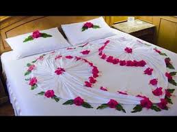 See your favorite wedding tabletop decorations and decorations for weddings discounted & on sale. 20 Most Romantic Wedding 1st Night Bed Decoration Ideas 2017 Wedding Night Room Decorations Romantic Bedroom Decor Bed Decor