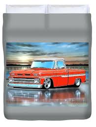 Image result for Orange 1966 Truck
