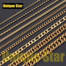 Maybe you would like to learn more about one of these? 3pcs Lot 5 Layers Gold Plated Basic Necklace Chain Wholesale 100 Stainless Steel Foxtail Figaro Rope Hip Hop Necklaces Chains Chain Necklaces Aliexpress