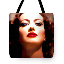 Joan Crawford Tote Bag by Georgiana Romanovna