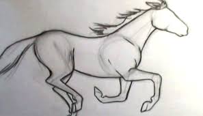 Comic Book Video Tutorials How To Draw A Horse Galloping Horse Drawing Tutorial Easy Horse Drawing Horse Drawings