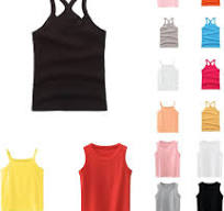 Amazon.com: Girls Back Tank Tops Soft Cotton Sleeveless ...