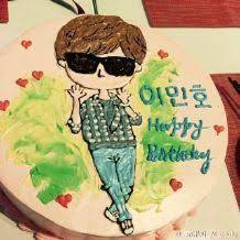 He didn't say that his mom is a filipino! 17 Lee Min Ho Cakes è›‹ç³• Occasions Debut Anniversary Birthday Etc Ideas Lee Min Ho Lee Min Anniversary
