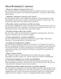Next the teacher goes over the feeling words worksheet found later in this document and students identify as positive negative or neutral words. 32 Tone Worksheet 1 Answers Worksheet Resource Plans