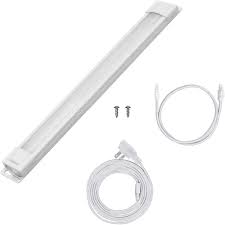 Looking for suggestions for led under cabinet lighting. Ultrapro 18in Linkable Led Light Fixture Selectable Brightness Slim Led Strip Light Under Cabinet Lighting Kitchen Light Hi Off Low Switch 44106 White Amazon Com