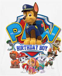 2 99 Paw Patrol Birthday Boy T Shirt Iron On Transfer Paw Patrol Decorations Paw Patrol Birthday Shirt Paw Patrol Birthday