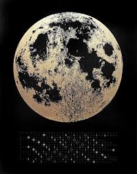 Calendar 2019 Moon Calendar 2019 Wall Calendar Lunar