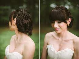 Hairstyles with bangs are appropriate for every hair type. 41 Updos With Bangs That Ll Get You Noticed In 2021