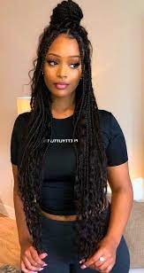 Coupes De Cheveux Tressees Twist Braid Hairstyles Hair Styles Box Braids Hairstyles