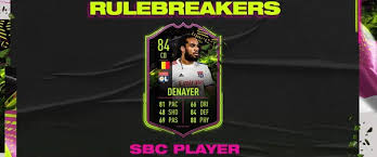 Ardından 275 bin euro bonservis bedeli karşılığında machester city u18 takım kadrosuna dahil olmuştur. Jason Denayer Rulebreaker Sbc Fifa 21 Video Game At Moddingway Com