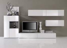 Modern Wall Unit Tv Media Entertainment Center Jetset 304 2 950 00 Modern White Cabinets On Greige Wall Modern Wall Units Wall Unit Entertainment Center