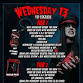 Wednesday 13 VIP - New Haven, CT event image