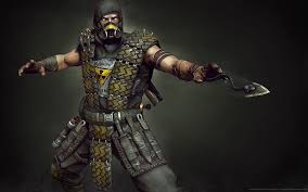 In this mortal kombat 11 scorpion guide. Hd Wallpaper Mortal Kombat Scorpion Character Scorpion Character Weapon Wallpaper Flare